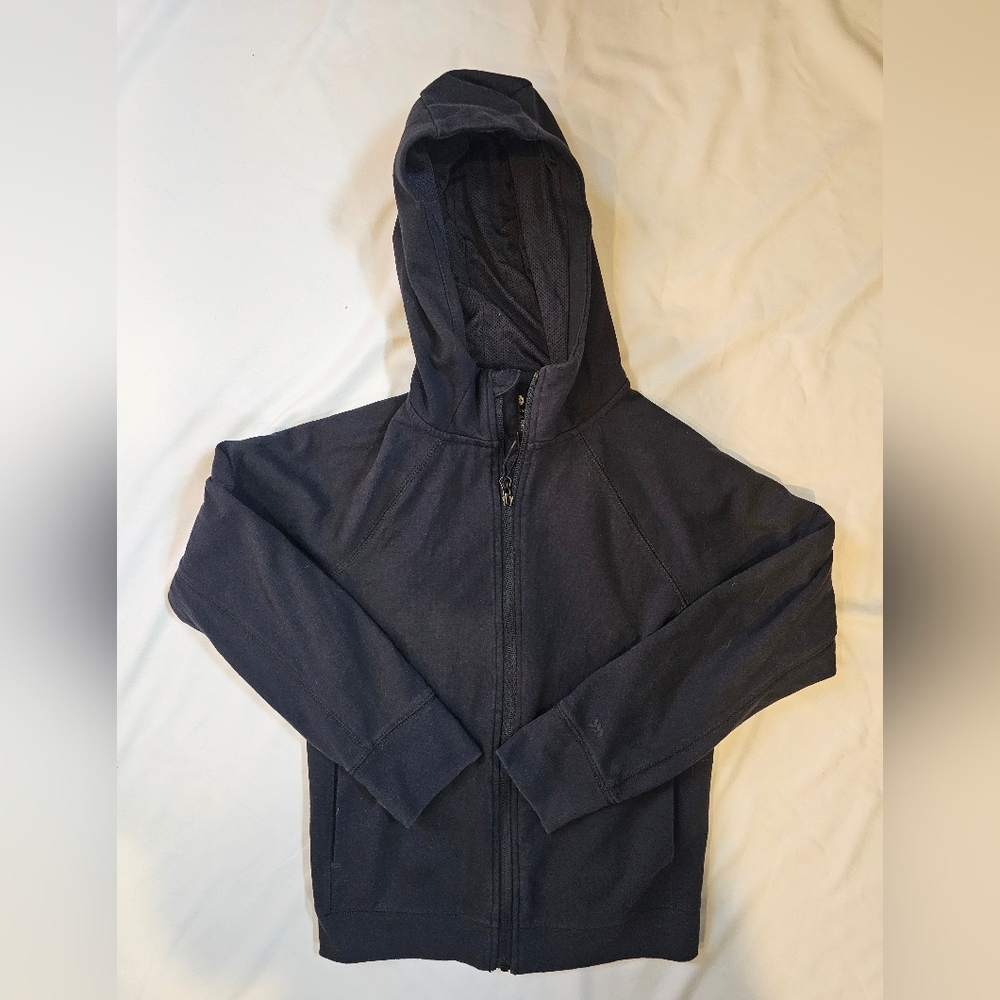 All in Motion Black Kids Zip-Up Hoodie- Large (10/12)
